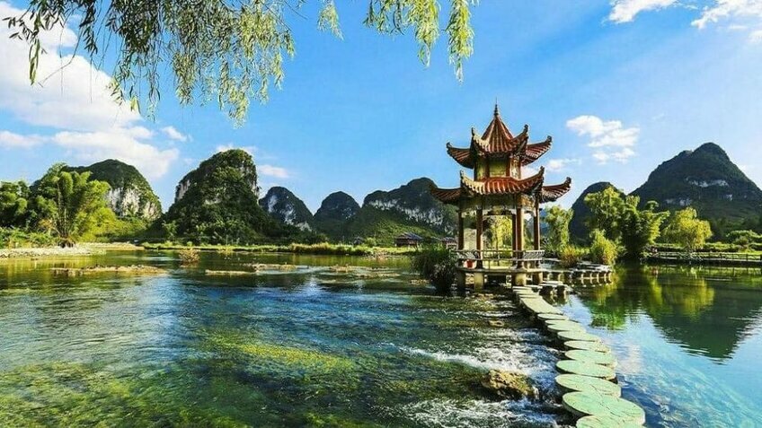 Tour Tết Cao Bằng 2026: Trà Lĩnh - Tịnh Tây - Nga Tuyền - Phố cổ Cẩm Tú - Cổ Long Đại Hiệp Cốc - Thác Bản Giốc 3N2Đ