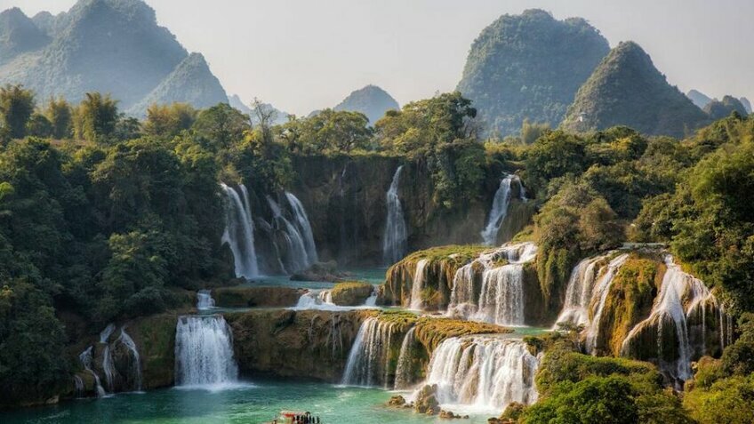 Tour Tết Cao Bằng 2026: Trà Lĩnh - Tịnh Tây - Nga Tuyền - Phố cổ Cẩm Tú - Cổ Long Đại Hiệp Cốc - Thác Bản Giốc 3N2Đ