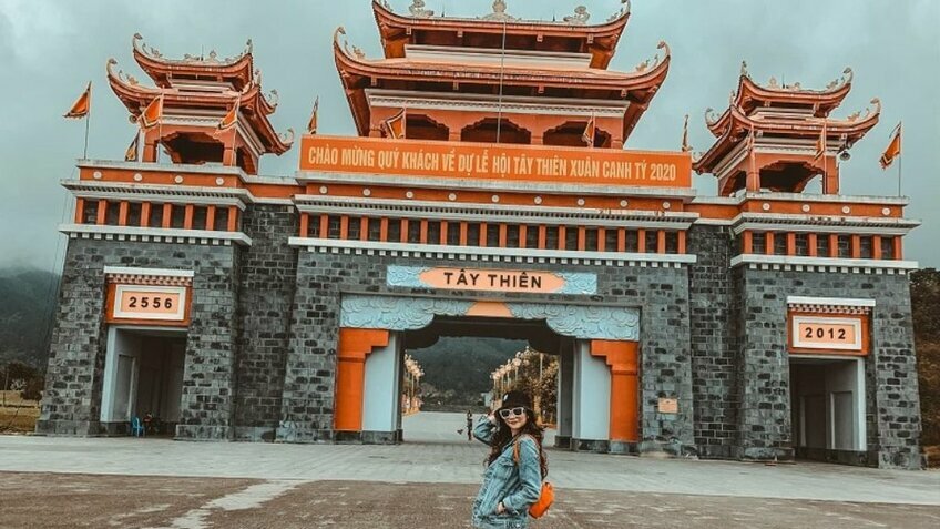Tour Tết: Thiền viện Trúc Lâm An Tâm - Chùa Tây Thiên 1 ngày