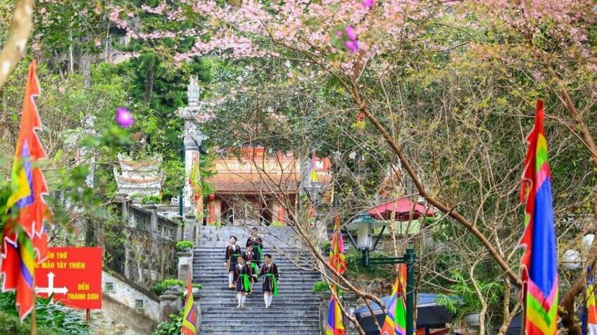 Tour Tết: Thiền viện Trúc Lâm An Tâm - Chùa Tây Thiên 1 ngày