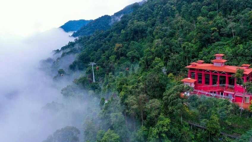 Tour Tết: Thiền viện Trúc Lâm An Tâm - Chùa Tây Thiên 1 ngày