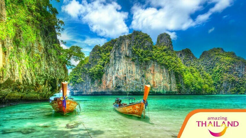 Tour Thái Lan Đặc Biệt No Shopping 4N3Đ: Koh Phi Phi - Lặn ngắm san hô - Phuket