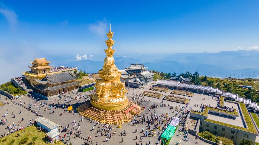 Nga Mi Sơn một trong Tứ đại Phật giáo danh sơn linh thiêng của Trung Quốc