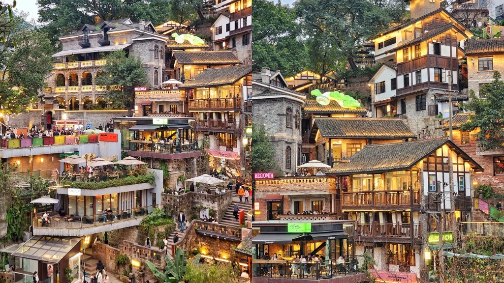 Vẻ đẹp giao thoa giữa truyền thống và hiện đại ở Phố cổ Hạ Hạo Lý
