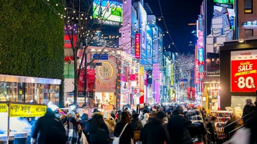 Tour Trượt Tuyết 2026: Hà Nội - Seoul - Lotte World - Trượt Tuyết Elysian - Namsan Tower