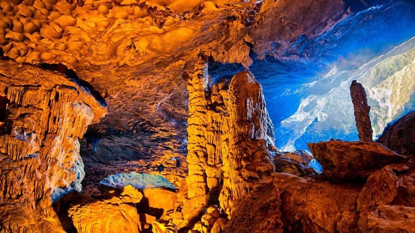 Tour Vịnh Hạ Long 1 Ngày | Du Thuyền Tuần Châu - Hang Sửng Sốt - Đảo Ti Tốp | Vietpower Travel
