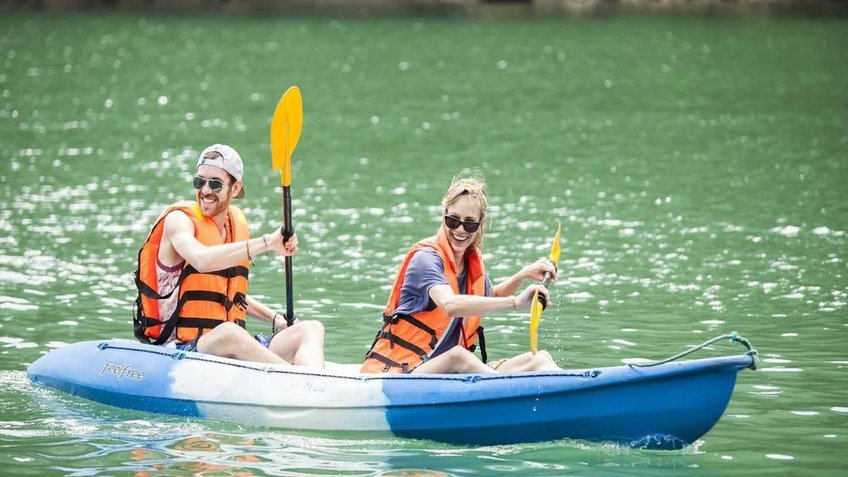 Tour Vịnh Hạ Long 1 Ngày | Du Thuyền Tuần Châu - Hang Sửng Sốt - Đảo Ti Tốp | Vietpower Travel