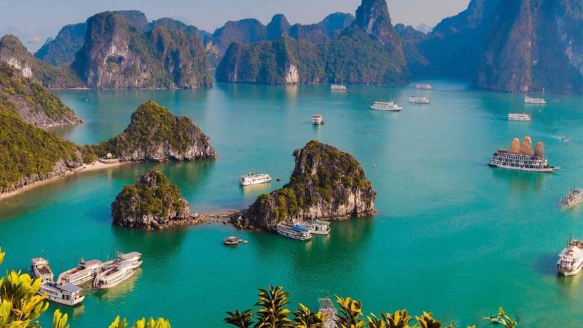 Tour Vịnh Hạ Long 1 Ngày | Du Thuyền Tuần Châu - Hang Sửng Sốt - Đảo Ti Tốp | Vietpower Travel