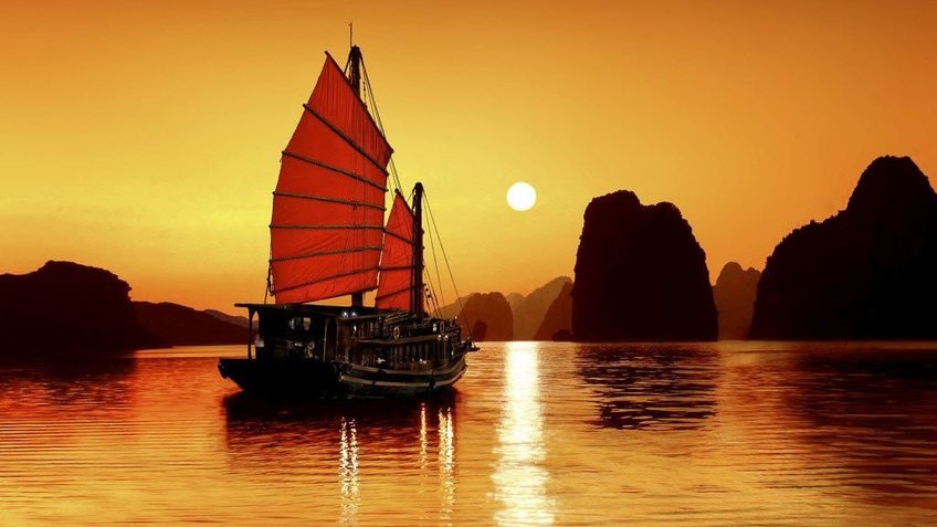 Tour Vịnh Hạ Long 1 Ngày | Du Thuyền Tuần Châu - Hang Sửng Sốt - Đảo Ti Tốp | Vietpower Travel