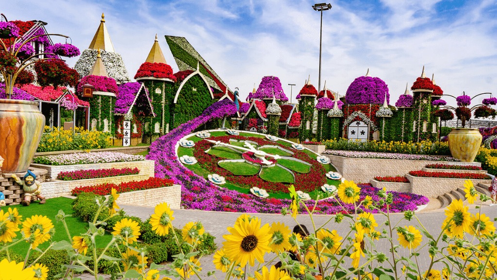 Khu vườn Kỳ Diệu rực rỡ sắc màu