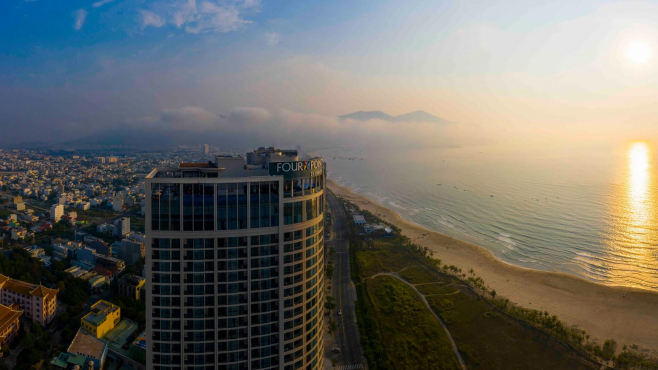 Combo 3N2Đ Four Points by Sheraton Hotel Đà Nẵng 5* + Vé máy bay từ Hồ Chí Minh