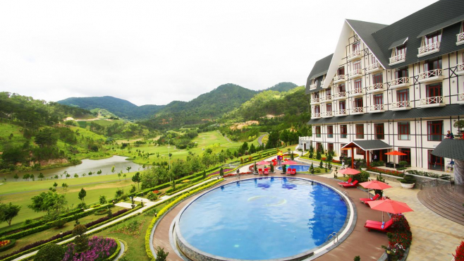 Combo 3N2Đ Swiss-BelResort Tuyền Lâm 5* + Vé máy bay