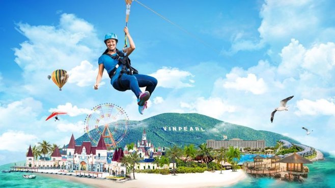 Combo 3N2Đ Vinpearl Condotel Beachfront Nha Trang + Buffet sáng + Vé vui chơi Vinwonders