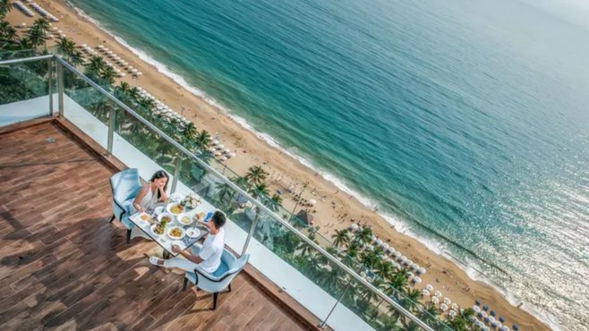 Combo 3N2Đ Vinpearl Condotel Beachfront Nha Trang + Buffet sáng + Vé vui chơi Vinwonders