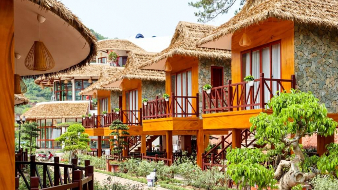 Combo Mộc Châu 2N1Đ: Mộc Châu Eco Garden Resort 4* + Bữa ăn đặc sản Tây Bắc