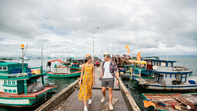 Combo Phú Quốc 4N3Đ từ Hà Nội: Khách sạn 4* + Vé máy bay Sun Phú Quốc Airways