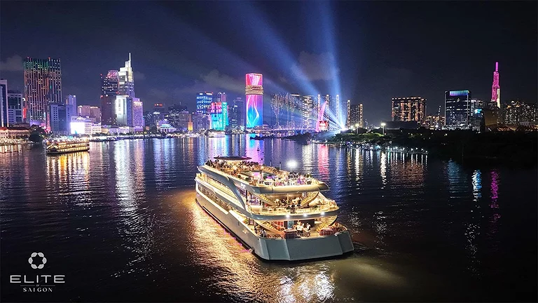 Ăn Tối Trên Du Thuyền Sang Trọng Elite of Saigon