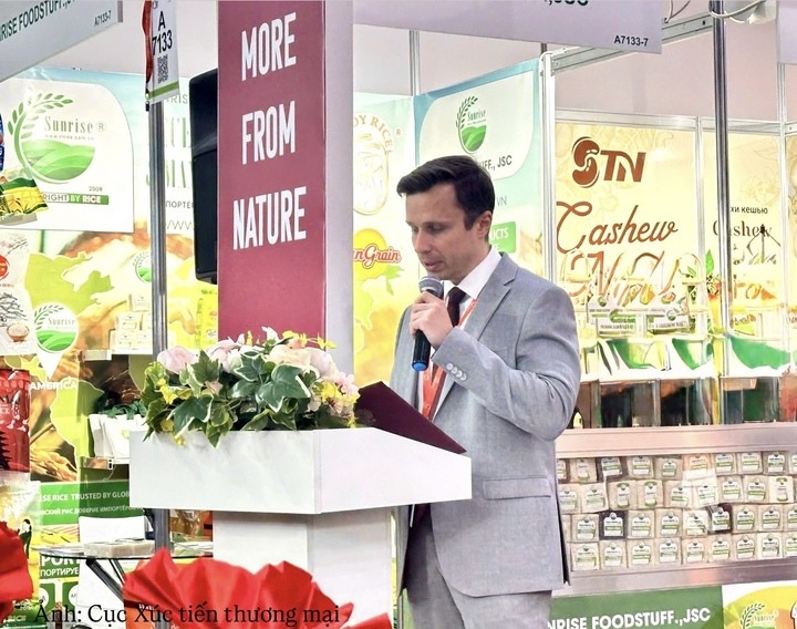 Hoạt động tại gian hàng Việt Nam – WorldFood Moscow