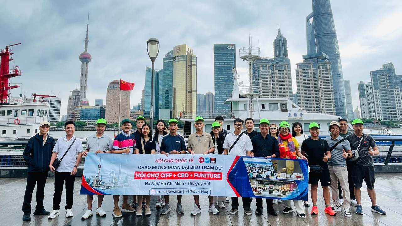 Tour CBD Quảng Châu – Hội chợ vật liệu và trang trí xây dựng