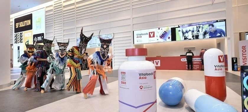 Không gian sự kiện Vitafoods Asia