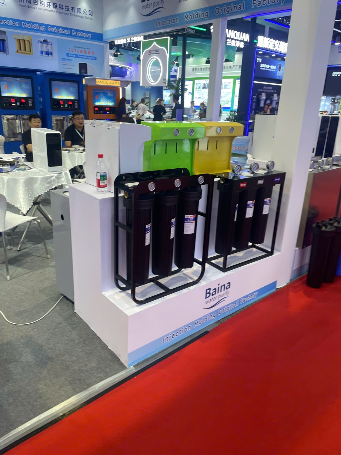 Thiết bị lọc nước trưng bày tại WATERTECH CHINA