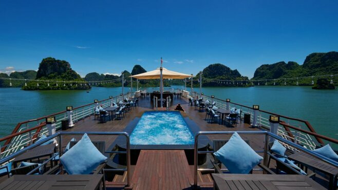 Combo 3N2Đ: Du thuyền Paradise Grand 5* + Paradise Suites Hotel Hạ Long 4*