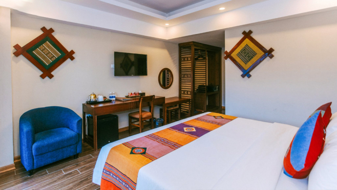 Combo Sapa 2N1Đ: Pistachio Hotel SaPa 4* + Xe cao cấp Limousine