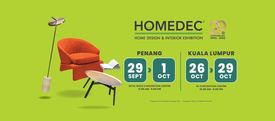 HOMEDEC – Hội Chợ Ngành Thiết Kế & Trang Trí Nội Thất Tại Malaysia