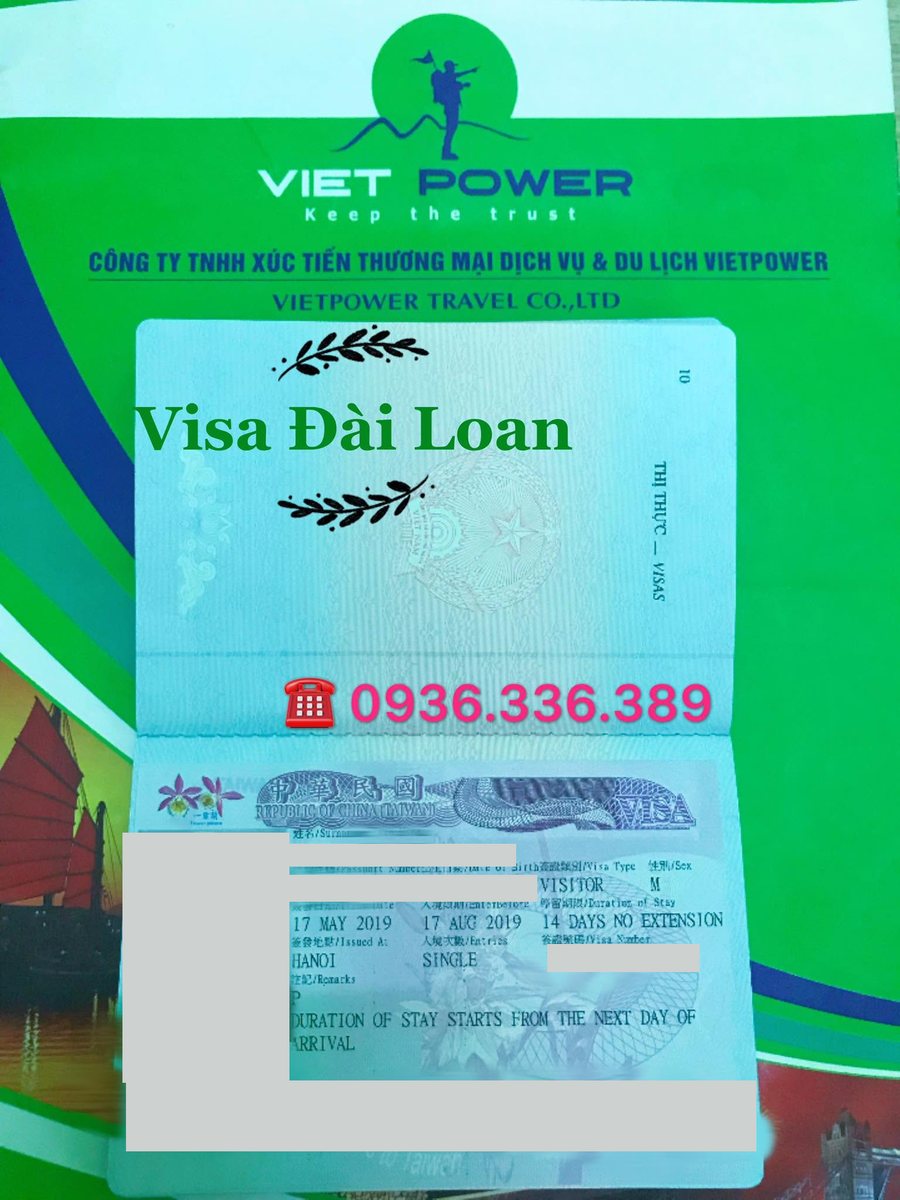Visa Đài Loan