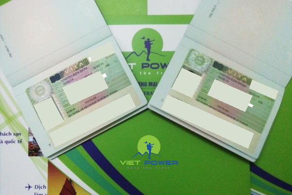 Visa Anh của khách hàng Vietpower Travel đã che thông tin cá nhân