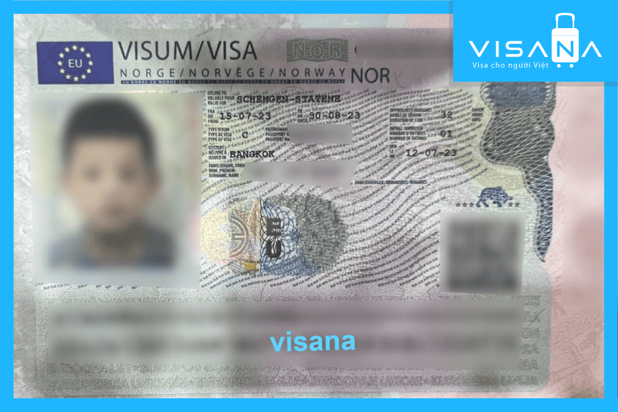 kết quả xin Visa Na Uy