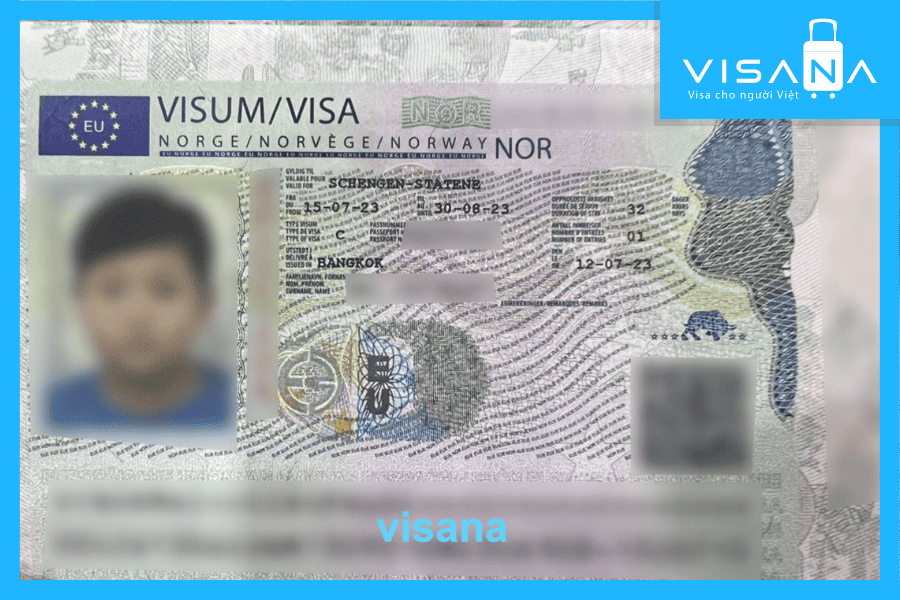 kết quả xin Visa Na Uy