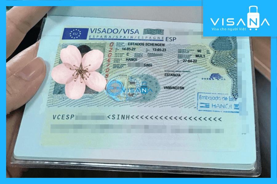kết quả xin Visa Tây Ban Nha